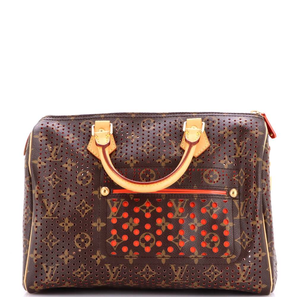 Louis Vuitton Speedy Handbag Perforated #348379L19B